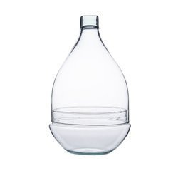 Szklane terrarium W-645+W-527 H:30cm D:18,5cm