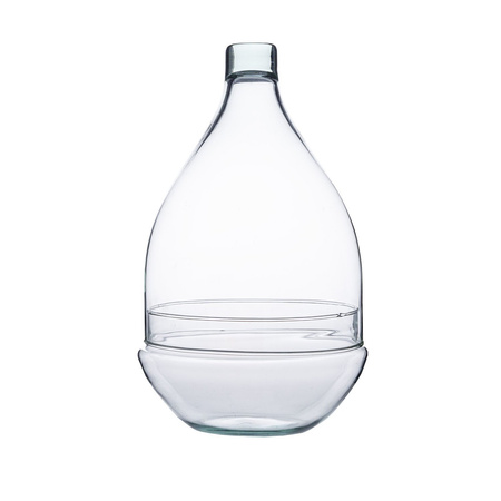 Szklane terrarium W-645+W-527 H:30cm D:18,5cm