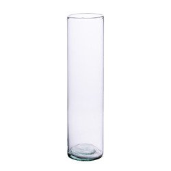 Szklany wazon cylinder tuba H:40cm D:10cm